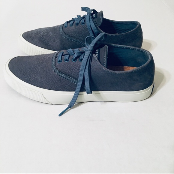 Sperry Shoes - Sperry Top-Sider Captains Washable CVO Leather\Suede Sneaker Size 8